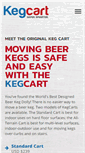 Mobile Screenshot of kegcart.com